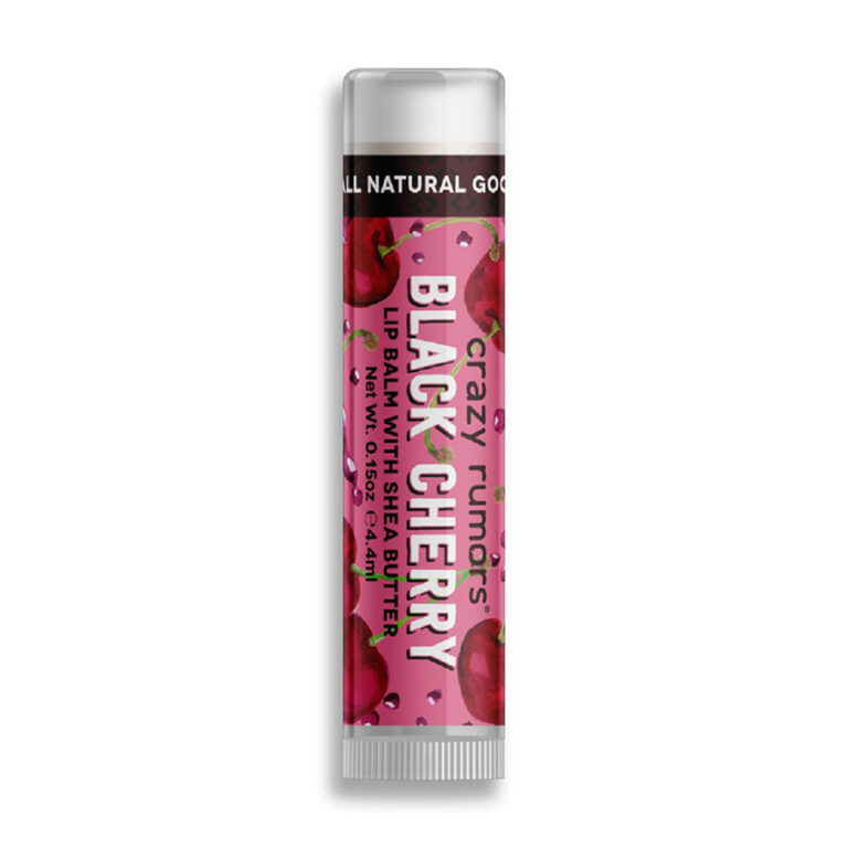 Crazy Rumors Black Cherry Lip Balm 100% Natural