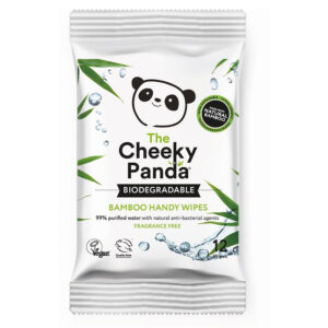 Cheeky Panda Biodegradable Bamboo Handy Wipes 12 Wipes (Min. 12)