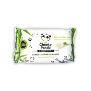 Cheeky Panda 100% Bamboo Facial Cleansing Wipes Rose Scented 25 Wipes (Min. 2)