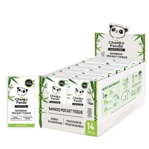 Cheeky Panda Plastic Free Pocket Tissues X 14