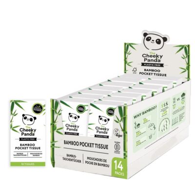 Cheeky Panda Plastic Free Pocket Tissues