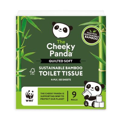 Cheeky Panda Luxury Quilted Bamboo Toilet Tissue