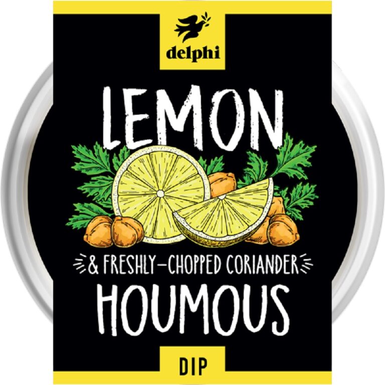 Delphi Lemon & Coriander Houmous