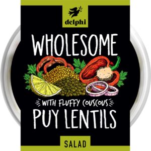 Delphi Puy Lentil & Couscous Salad 185g