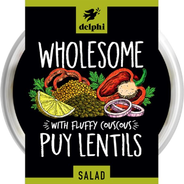 Delphi Puy Lentil & Couscous Salad 185g