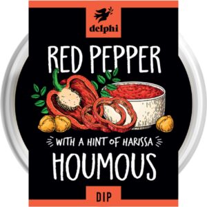 Delphi Red Pepper Houmous 170g