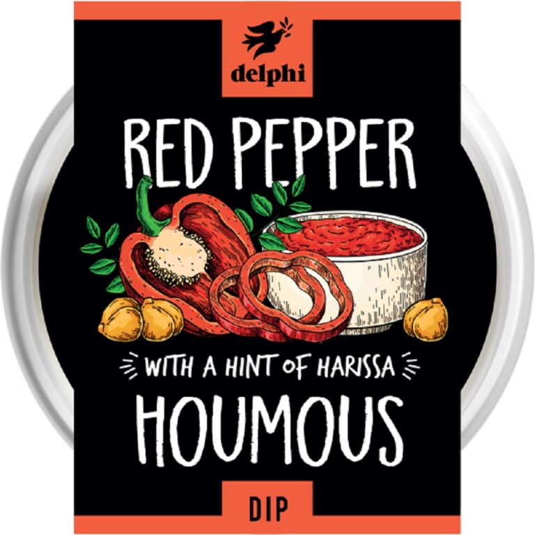 Delphi Red Pepper Houmous