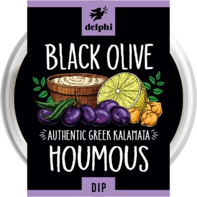 Delphi Black Olive Houmous