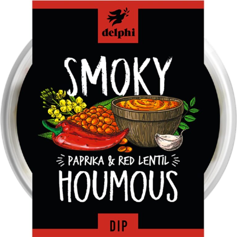Delphi Red Lentil Houmous Dip