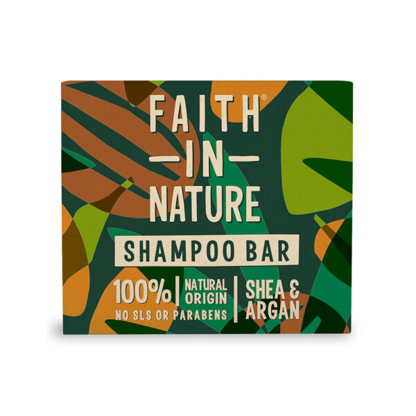 Faith in Nature Shea & Argan Shampoo Bar 85g