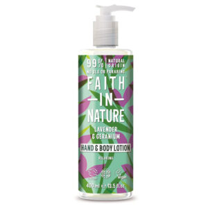 Faith in Nature Lavender & Geranium Hand & Body Lotion 400ml