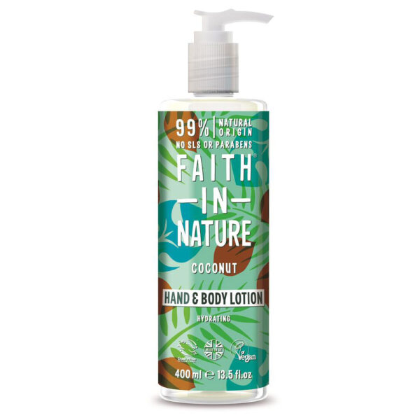 Faith in Nature Coconut Hand & Body Lotion 400ml