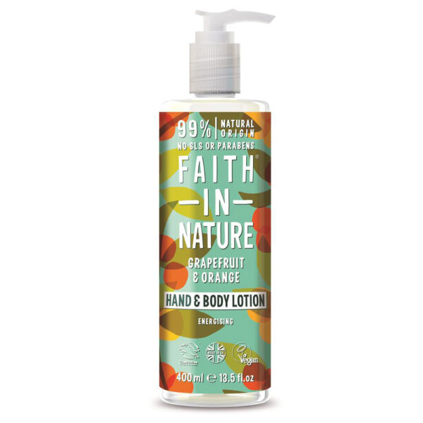 Faith in Nature Grapefruit & Orange Hand & Body Lotion 400ml