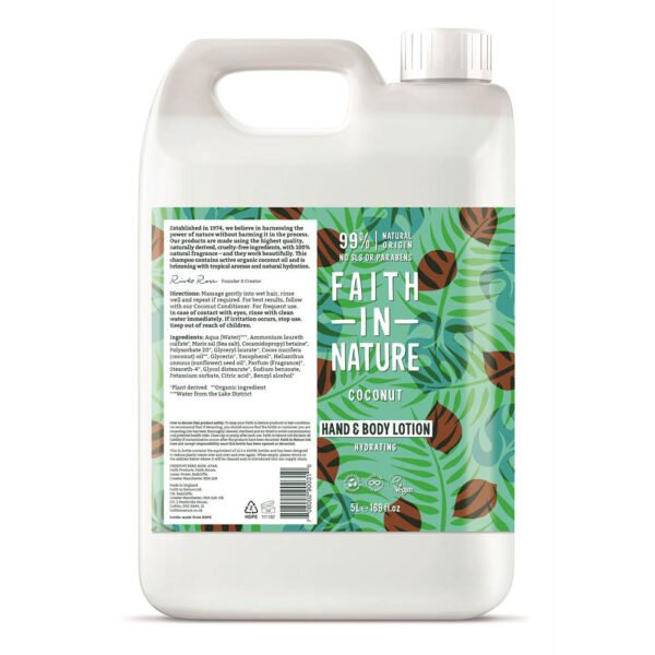 Faith in Nature Coconut Hand & Body Lotion 5L