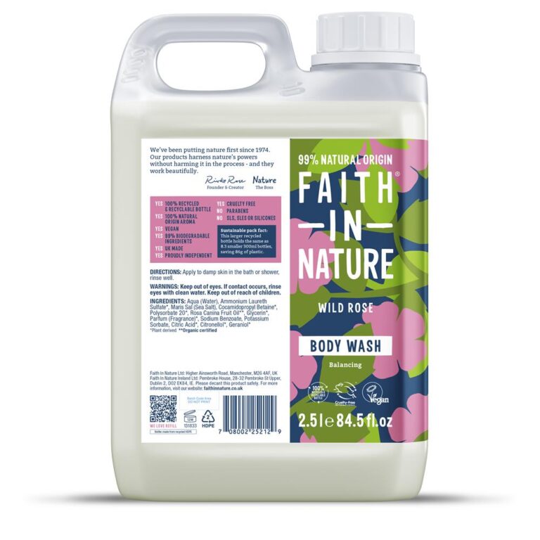 Faith in Nature Wild Rose Body Wash