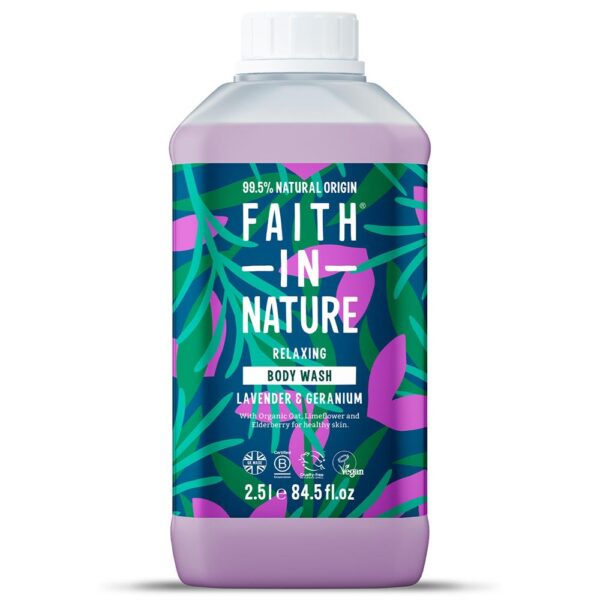 Faith in Nature Lavender & Geranium Body Wash 2.5L