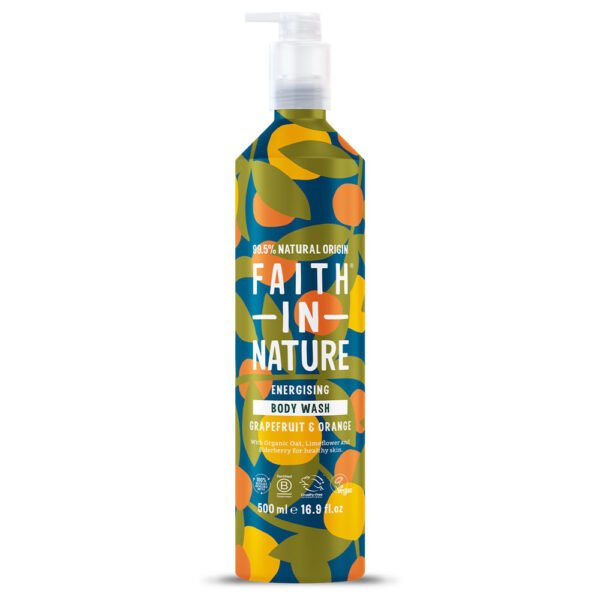 Faith in Nature Grapefruit & Orange Body Wash 500ml (Alu)