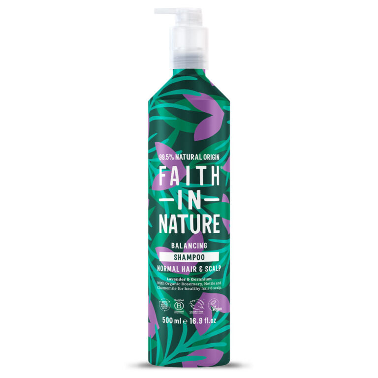 Faith in Nature Lavender & Geranium Shampoo 500ml (Alu)