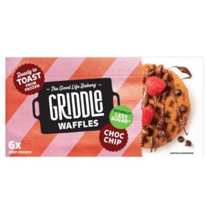 Griddle Vegan Wholegrain Choc-Chip Waffles 200g