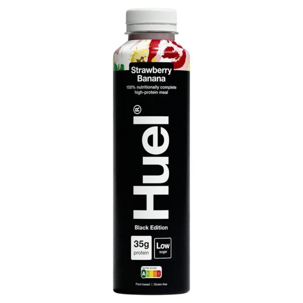 Huel Ready-To-Drink Black Edition Strawberry & Banana 500ml (Min. 2)