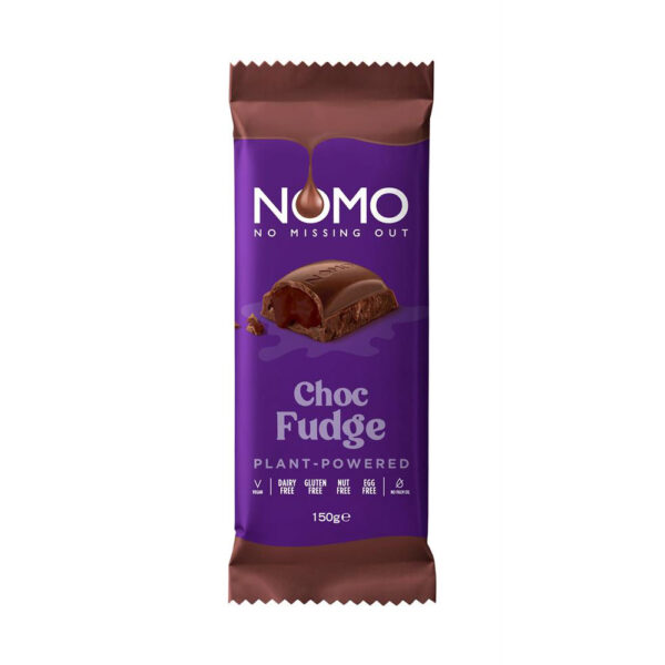 Nomo Free from Fudge Chocolate Bar 150g (Min. 2)