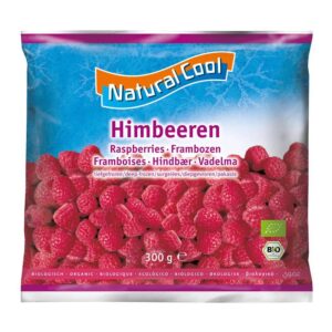 Natural Cool Organic Raspberries 300g (Min. 2)