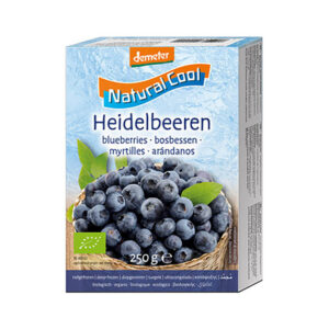 Natural Cool Organic Blueberries 250g (Min. 2)