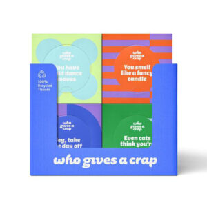 Who Gives A Crap 100% Recycled Facial Tissues - 66 Sheets (Min. 3)