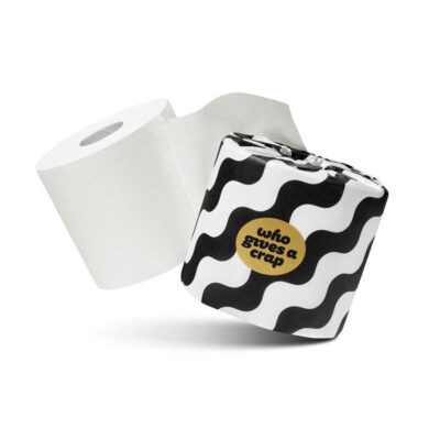 Who Gives A Crap Double Length Premium Bamboo Toilet Paper - Single Roll