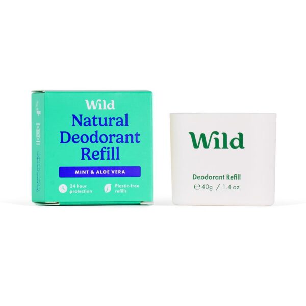 Wild Men's Mint & Aloe Vera Deo Refill 40g