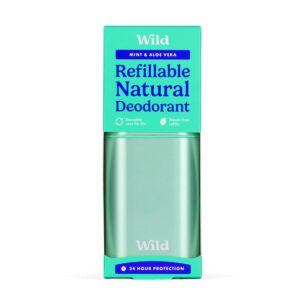 Wild Men's Aqua Case & Mint & Aloe Vera Deo 40g