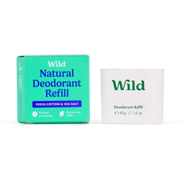 Wild Cotton & Sea Salt Deo Refill 40g