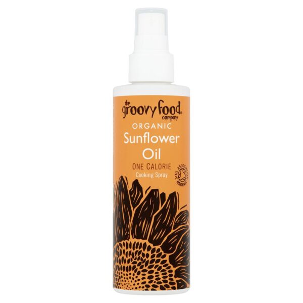 Groovy Food Organic Sunflower Oil Cooking Spray 190ml (Min. 2)