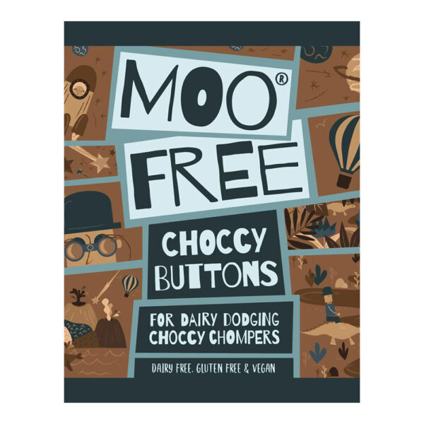 Moo Free Buttons Original 25g X 25