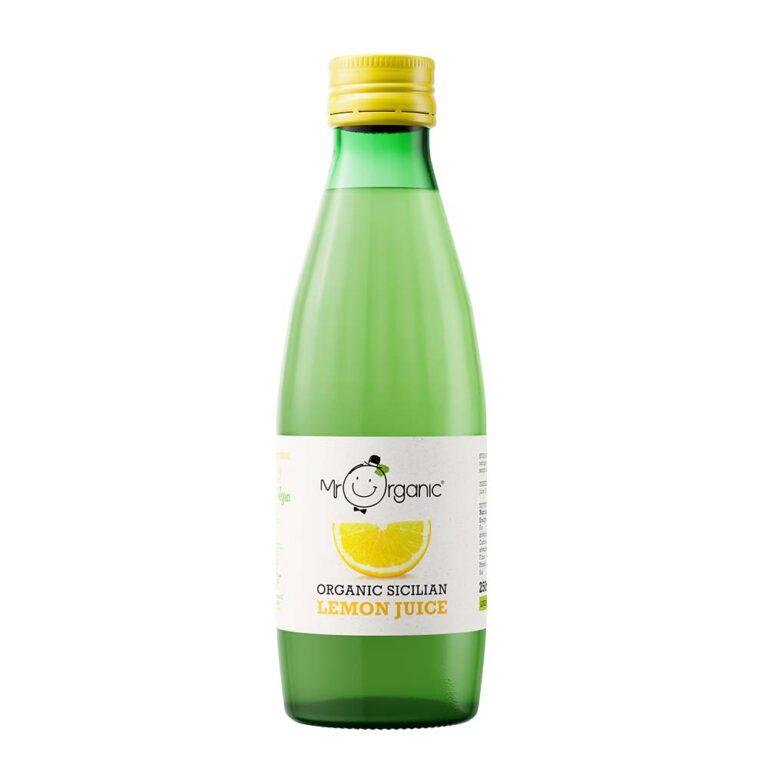 Mr Organic Sicilian Lemon Juice