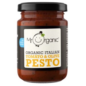 Mr Organic Tomato & Olive Pesto 130g