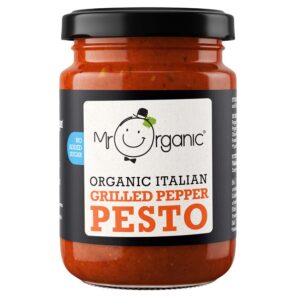 Mr Organic Grilled Pepper Pesto 130g