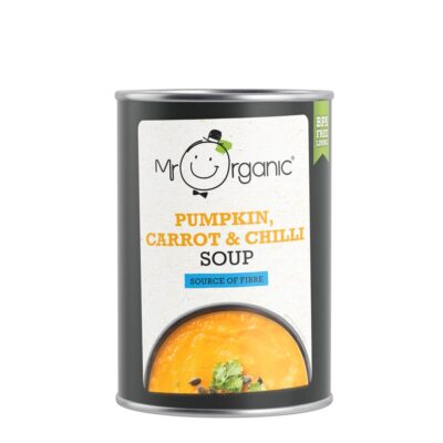 Mr Organic Pumpkin Carrot & Chilli Soup