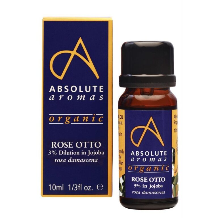 Absolute Aromas Organic Rose Otto 3% Oil