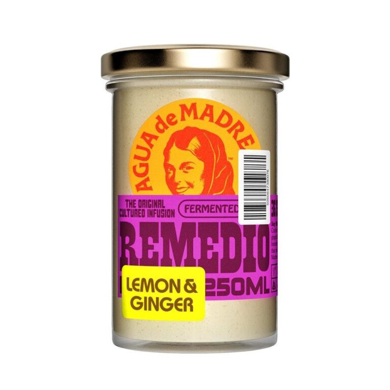 Agua De Madre Remedio Infusion Ginger & Lemon