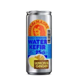 Agua De Madre Lemon & Ginger Water Kefir 250ml (Min. 2)