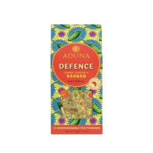 Aduna Superfoods Defence Super-Tea Lemon Ginger & Baobab (15 Pyramids)