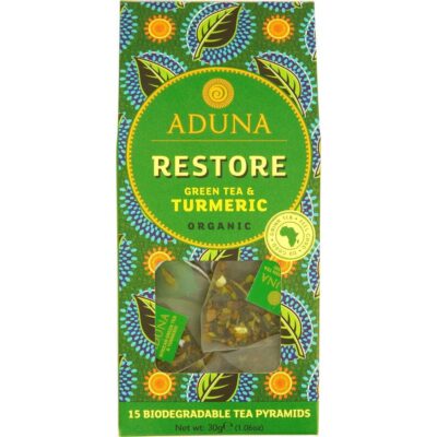 Aduna Superfoods Restore Super-Tea - Green Tea & Turmeric