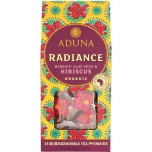 Aduna Superfoods Radiance Super-Tea with Rosehip & Hibiscus (15 Pyramids)