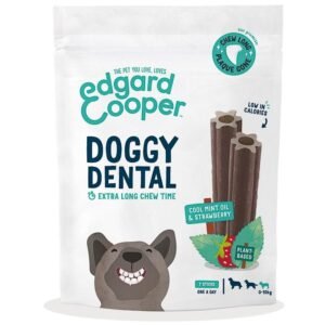 Edgard and Cooper Doggy Dental Strawberry & Mint Small Dog 7 Sticks (Min. 4)