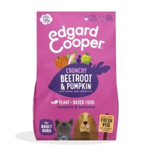 Edgard and Cooper Plant-Based Dog Food with Fresh Beetroot & Pumpkin 1kg