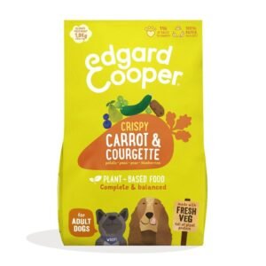 Edgard and Cooper Plant-Based Dog Food with Fresh Carrot & Courgette 1kg