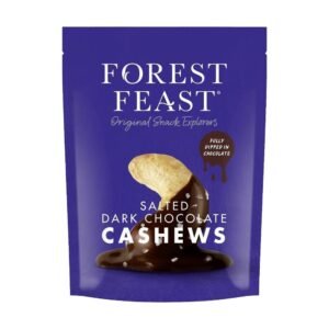 Forest Feast Salted Dark Chocolate Cashews 120g (Min. 2)