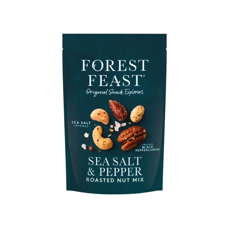 Forest Feast Sea Salt & Black Peppercorn Roasted Nut Mix
