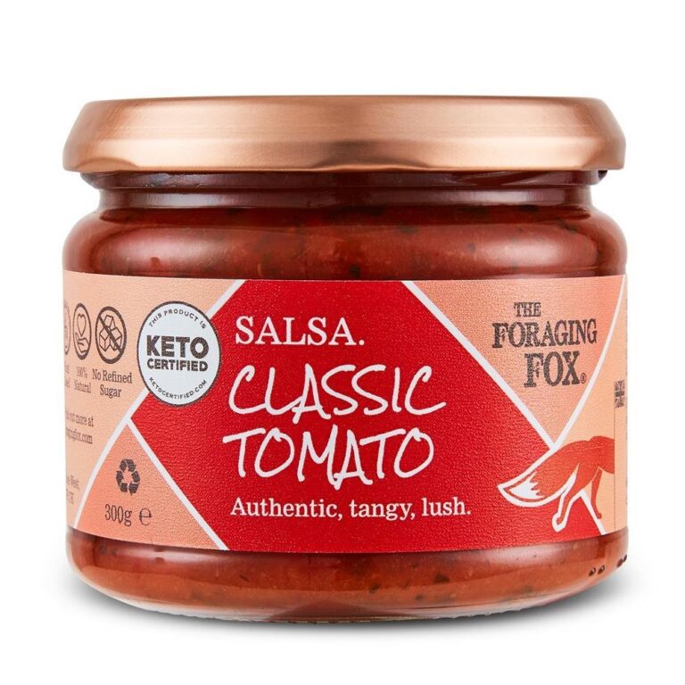 The Foraging Fox Keto Certified Classic Tomato Salsa